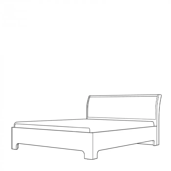 Кровать-3 1200 экокожа Парма Нео