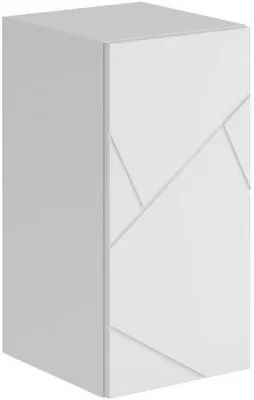 ГРАНЖ Шкаф навесной ШН-001 (Д.300) (Белый (Шагрень) / Белый софт)