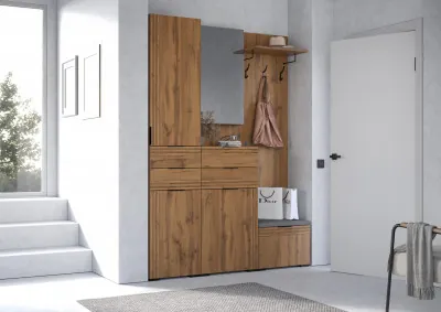 Прихожая Нао, набор №2, Дуб вотан, Симпл 27