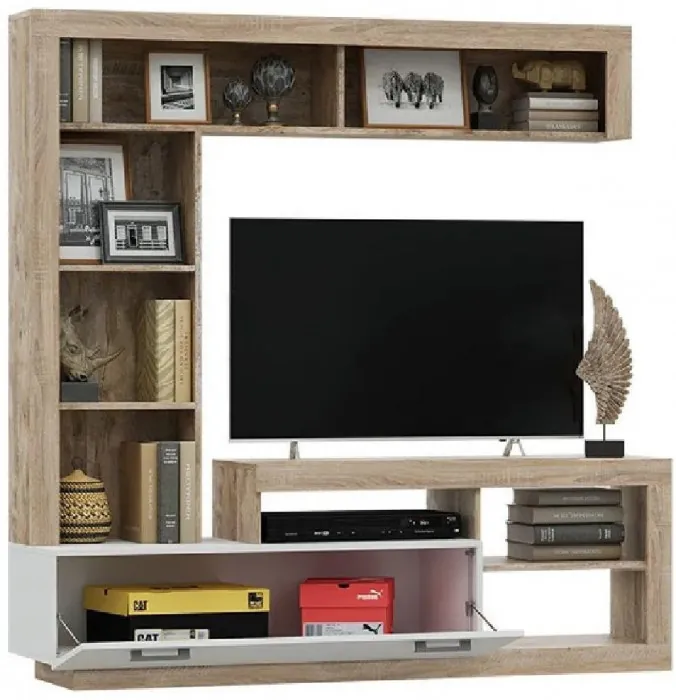 Ангара Центральная секция (Дуб Юкон / Графит)