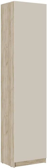 Модульная прихожая Бостон ЛДСП композиция 2, крафт серый/кашемир