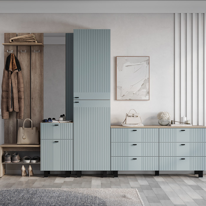 "Олива" ПН-01 пенал Дуб каньон/Шарли бриз МФ11