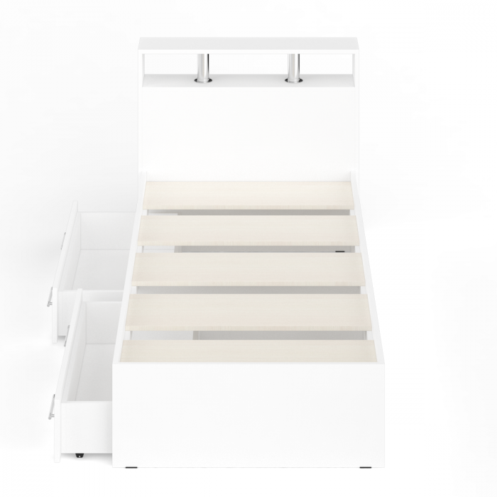 Камелия Кровать с ящиками 0900, белый