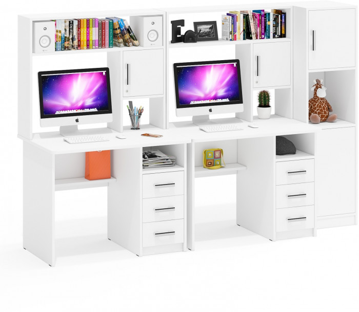 С-МД-СК9 Компоновка № 04, белый шагрень