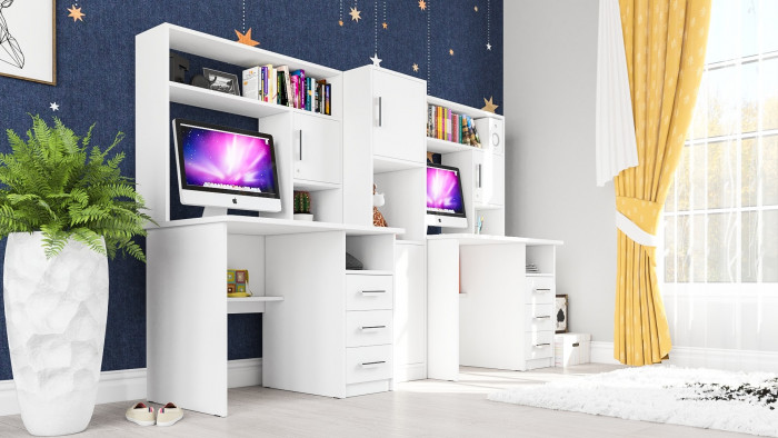 С-МД-СК9 Компоновка № 04, белый шагрень