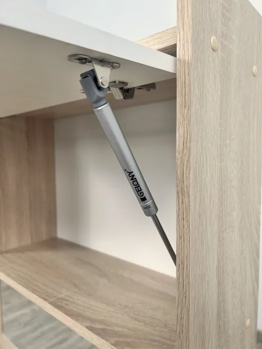 Компьютерный стол Квартет-9 (К), Дуб крафт золотой/Кашемир