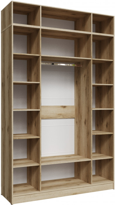 Шкаф 1,6 с антресолью Мадрид, Дуб делано