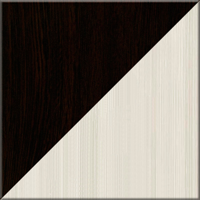 Три полки книжных С-МД-КН01, венге/дуб