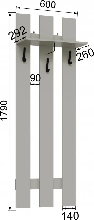 Вешалка Мадрид (0,6), Кашемир