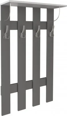 Вешалка ЯПВ-1 Ямайка, Графит серый/Камень серый