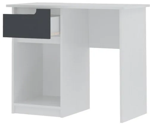 Стол косметический Гавана, Белый/Графит серый