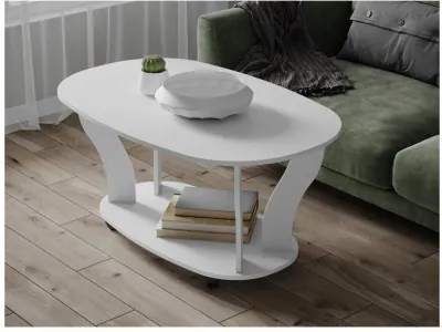 Журнальный стол Консул-3 белый