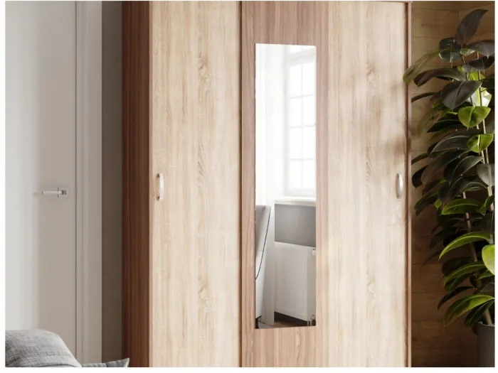 Шкаф-купе, Ясень шимо/Дуб сонома