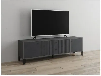 Тумба ТВ Парус-10 графит/гранит лофт