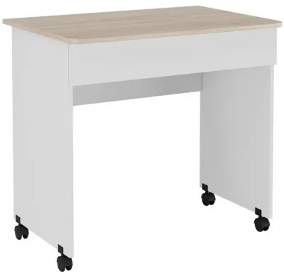 Diamond Стол компьютерный тип 2 (Дуб Сонома/Белый)