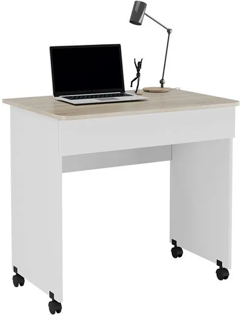 Diamond Стол компьютерный тип 2 (Дуб Сонома/Белый)