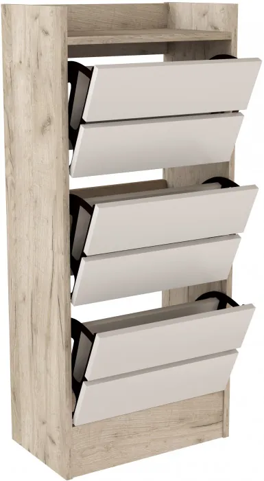 Обувница Ямайка ЯПТ-1, Крафт серый/Кашемир