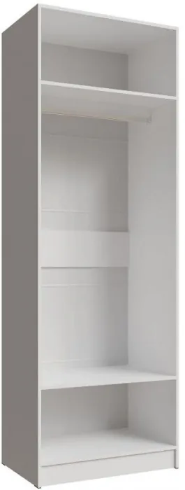 Шкаф Мадрид 800 белый/ателье светлое