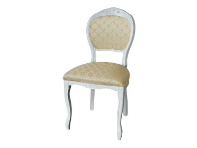 Стул С-10 белый/андрис бежевый