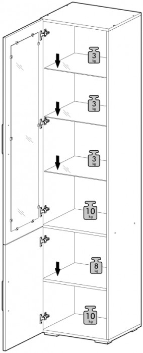Гостиная Антеро. Комплектация 1