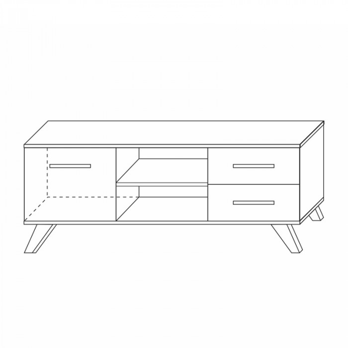 Тумба под ТВ Вега Скандинавия