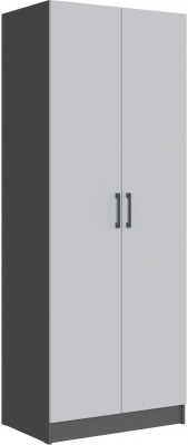 Шкаф Вегас 800, Графит серый/Камень серый