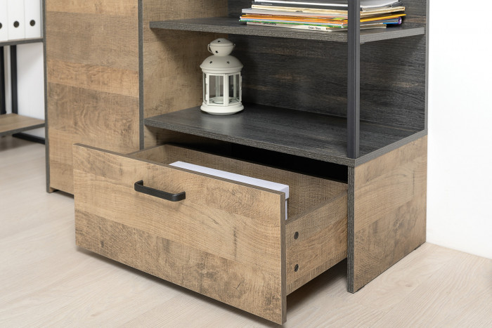 Трувор Гостиная 042, дуб гранж песочный/интра