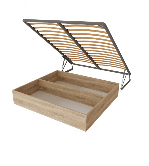 Октавия Кровать интерьерная 140 бежевый ромб, ПМ