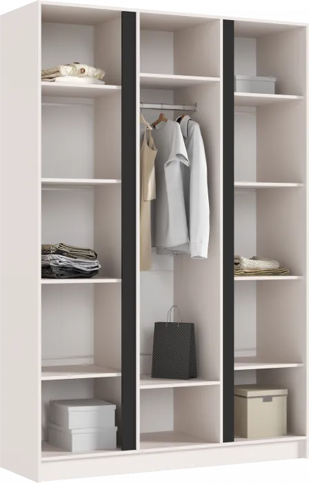 Келвин Шкаф 3-х створчатый 1500, Кашемир, Кашемир