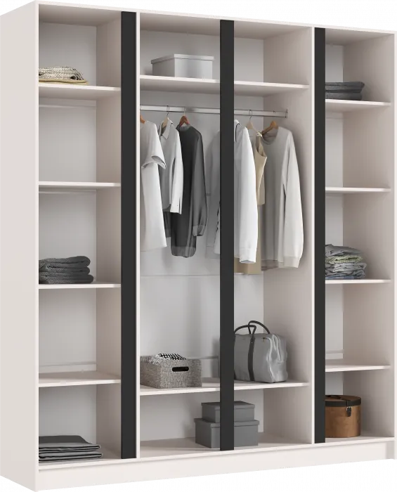 Келвин Шкаф 4-х створчатый 2000, Кашемир, Кашемир