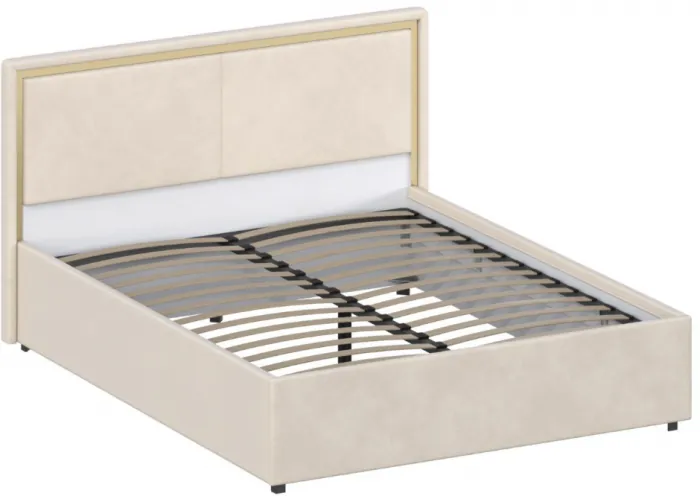 Кровать 120 с ортопед. основанием КР-431-М-12, Микровелюр-3