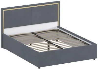 Кровать 160 с ортопед. основанием КР-431-М-16, Микровелюр-87