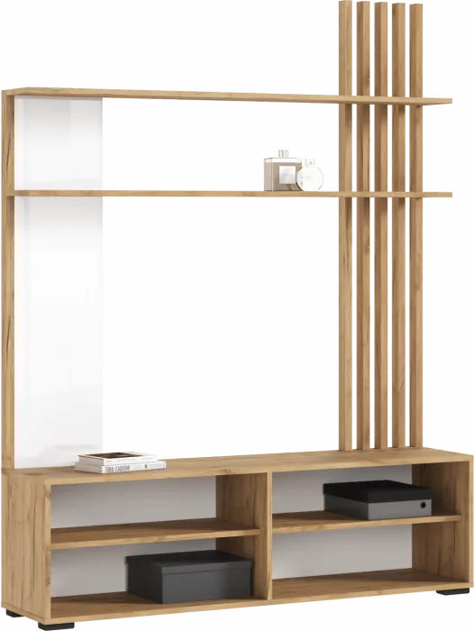 Роджина Гостиная (Графит, Крафт золотой)