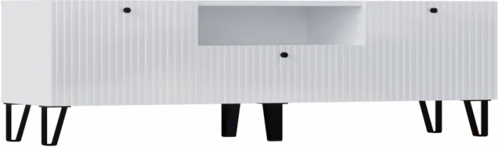 Оливия Тумба ТВ (малая) (Шарли мокко, Глиняный серый)