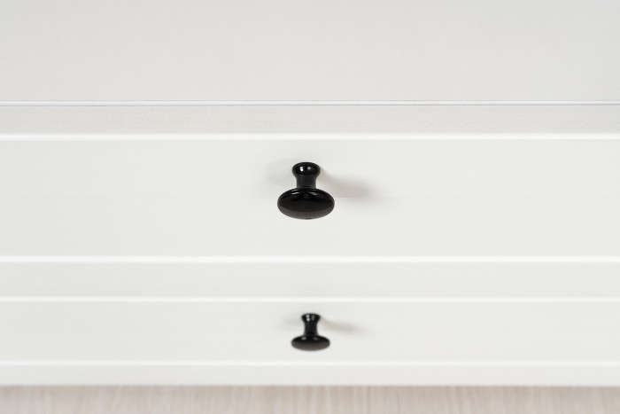 Остин 11.53 Кровать + ортопед + 13.336.03 Шкаф для одежды + 16.47 Тумба под ТВ, белый шагрень/дуб крафт золотой