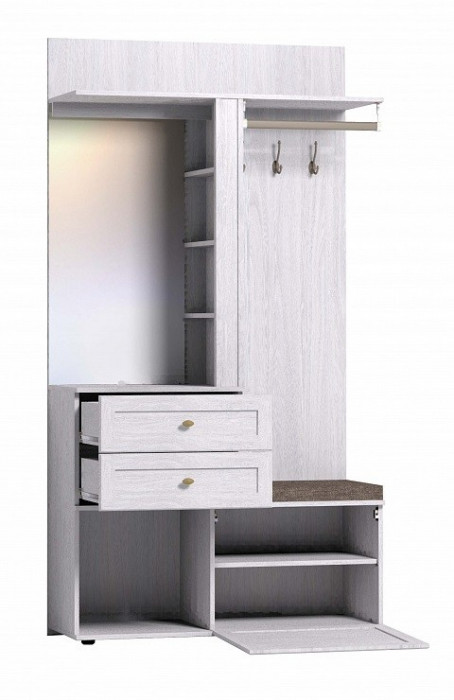 Шкаф МЦН Шерлоск 70, ясень светлый