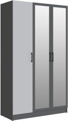 Шкаф Вегас 1200, Графит серый/Камень серый