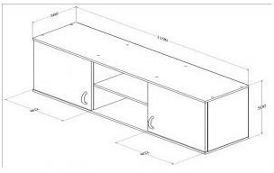 Модульная детская Соня (Соня 1 + Соня 2 + Соня 3), Дуб молочный / Оранжевый
