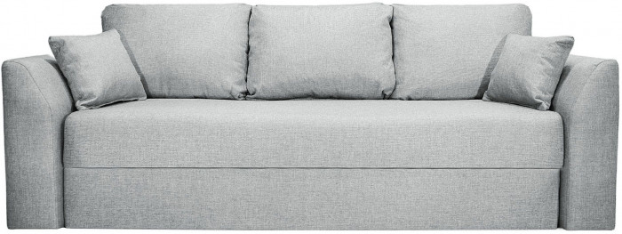 Диван-еврокнижка Белфест 160х195, пружинный блок, рогожка, серый