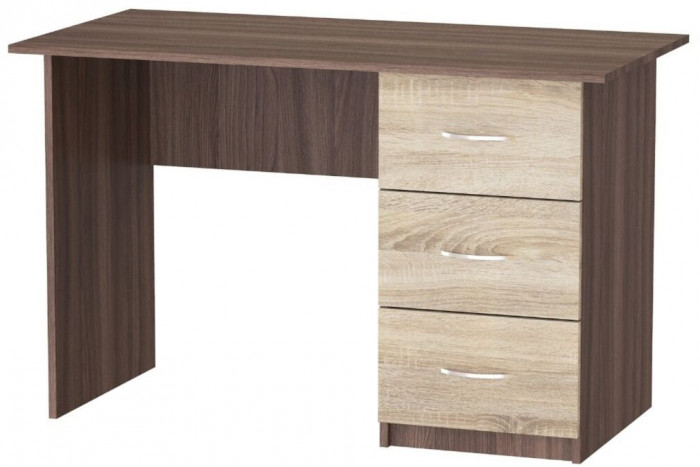Письменный стол Сити-1 ясень шимо/дуб сонома