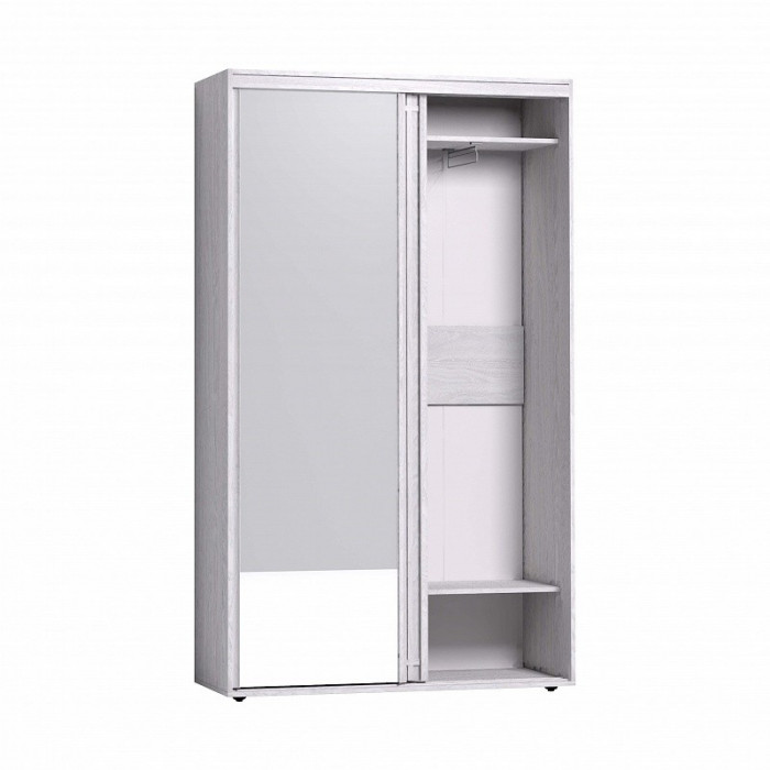 Шкаф-купе с зеркалом Шерлоск 303 Ясень анкор светлый