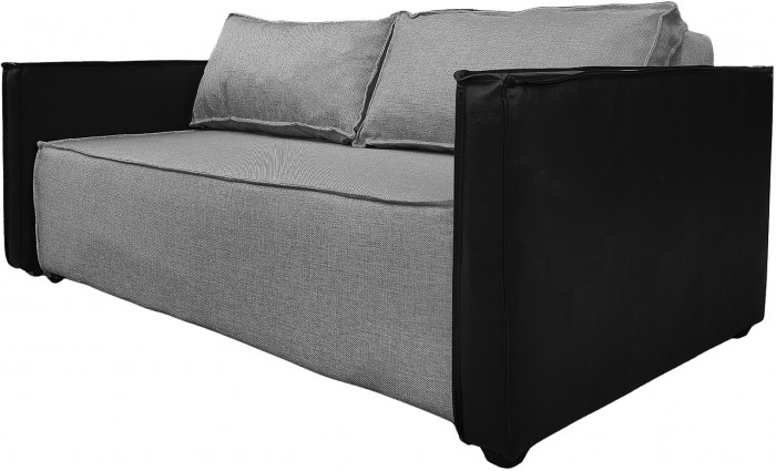 Диван-кровать Барон 120, аккордеон, 120х200, рогожка, коричневый