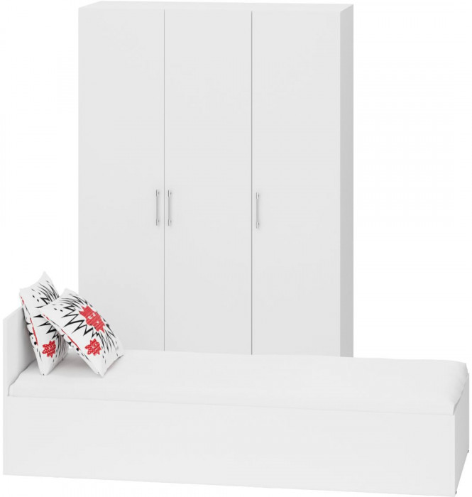 Спальня Стандарт 1-0800, белый