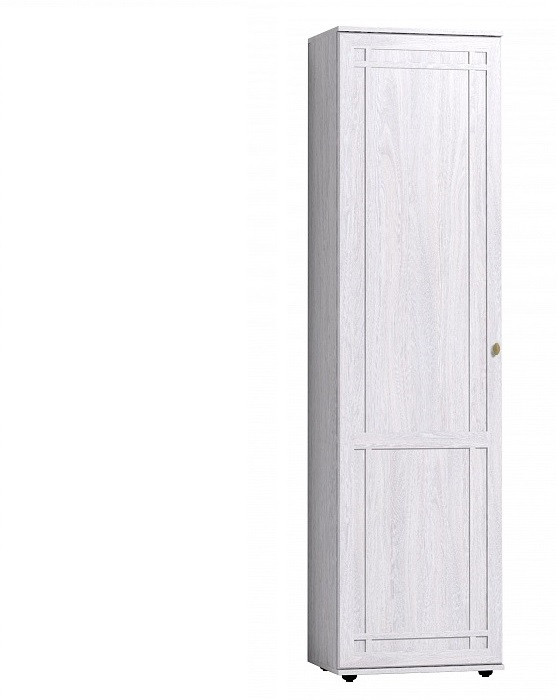 Шкаф для одежды и белья Шерлоск 71 левый, ясень светлый