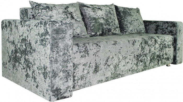 Диван-кровать Лаунж, еврокнижка,145х192, серый