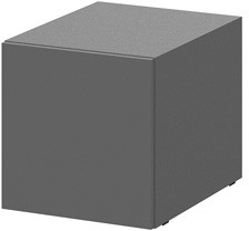 антресоль Берген А-400 серый графит/серый графит