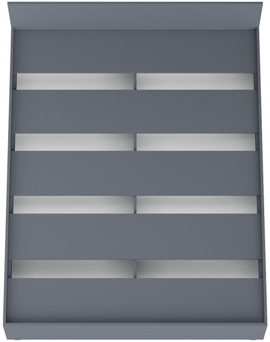 Мори Кровать 1600, графит