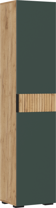 Пенал 400, Крафт/Изумрудный