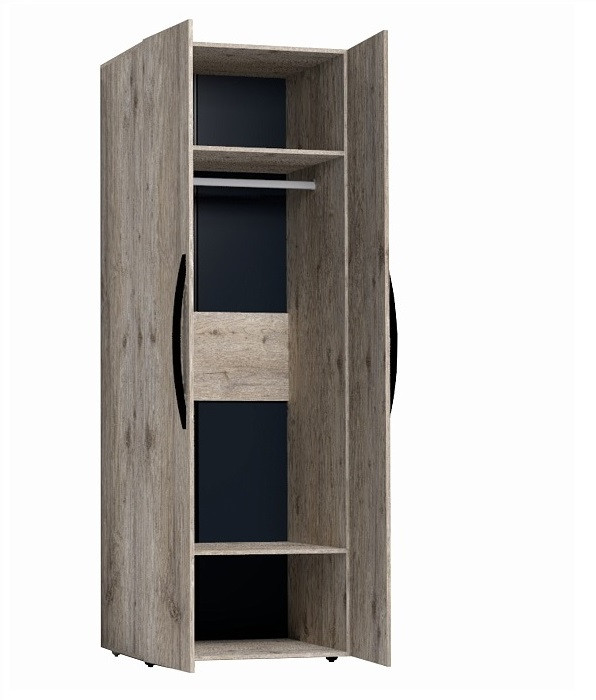 Шкаф для одежды с фасадами Стандарт+Зеркало Натуре 54 гаскон