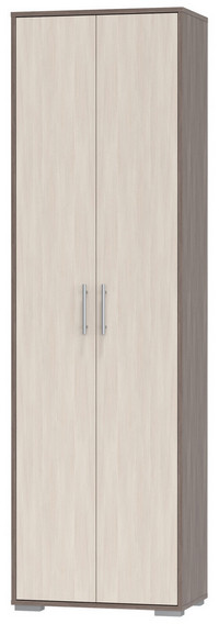 Прихожая 2-3430бод.тем/св Домино - Шкаф для одежды, цвет бодега тёмный/бодега светлый, ШхГхВ 60х36х202 см.
